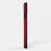 Trendy Red-Black Grainy Vignette Case-Mate iPhone Case (Achterkant/rechts)