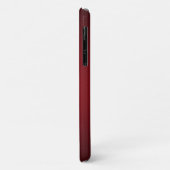 Trendy Red-Black Grainy Vignette Case-Mate iPhone Case (Achterkant/links)