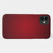 Trendy Red-Black Grainy Vignette Case-Mate iPhone Case (Achterkant (horizontaal))