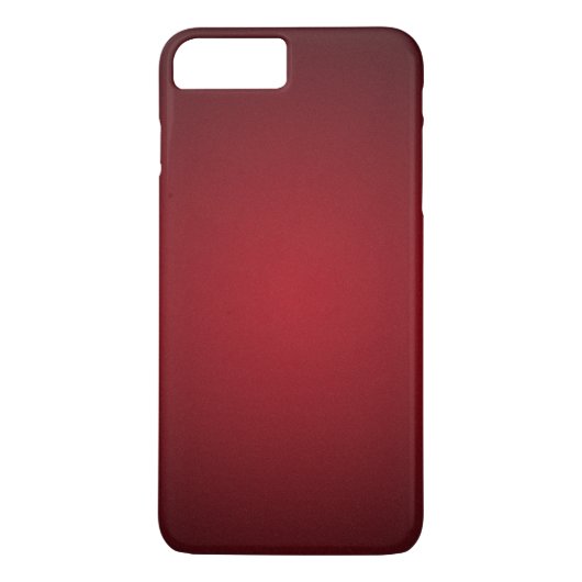 Trendy Red-Black Grainy Vignette Case-Mate iPhone Case (Achterkant)