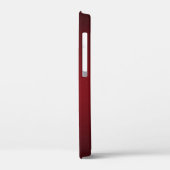 Trendy Red-Black Grainy Vignette Case-Mate iPhone Case (Achterkant / Links)