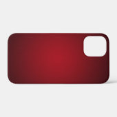 Trendy Red-Black Grainy Vignette Case-Mate iPhone Case (Achterkant (horizontaal))