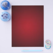 Trendy Red-Black Grainy Vignette Flyer (Enkel)