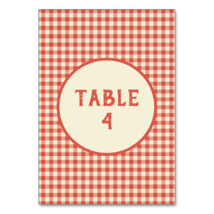 Trendy  Red Checkerboard Pattern - Aangepast Kaart