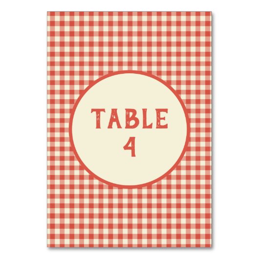 Trendy  Red Checkerboard Pattern - Aangepast Kaart (Voorkant)