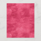 Trendy Red Dog Silhouette Dog Walker Flyer (Achterkant)