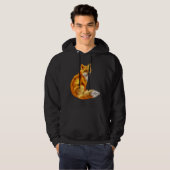 Trendy Red Fox Hoodie (Voorkant volledig)