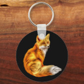 Trendy Red Fox Sleutelhanger (Voorkant)