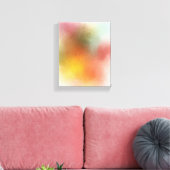 Trendy Red Pink Yellow Blue Paars Green Modern Canvas Afdruk (Insitu (Woonkamer))