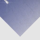 Trendy Red White en Blue Glitter Drivers Tissuepapier (Detail)