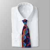 Trendy Regenboog Dubbele Helix DNA Das (Gebonden)