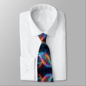 Trendy Regenboog Dubbele Helix DNA Das (Gebonden)