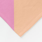 Trendy regenboog kleuren moderne elegante Sjabloon Fleece Deken (Hoek)