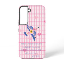 Trendy Religieus Roze Lattice Hart Folk Art Duif