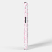 Trendy Religieus Roze Stip Bloem Boog Witte Duiven Case-Mate iPhone Case (Achterkant / Rechts)