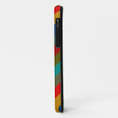 Trendy Retro Color Stripe Patroon Case-Mate iPhone Case (Achterkant/links)