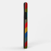 Trendy Retro Color Stripe Patroon Case-Mate iPhone Case (Achterkant/rechts)