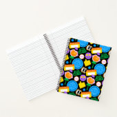 Trendy Retro Design Notitieboek (Binnen)