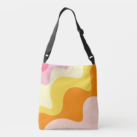 Trendy Retro Mode Crossbody Tas (Achterkant)