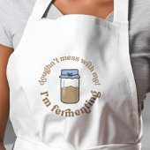 Trendy Retro Sourdough Starter Brood Baker Grappig Standaard Schort