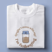 Trendy Retro Sourdough Starter Brood Baker Grappig T-shirt