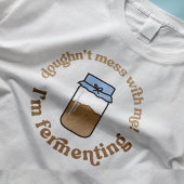 Trendy Retro Sourdough Starter Brood Baker Grappig T-shirt