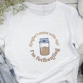 Trendy Retro Sourdough Starter Brood Baker Grappig T-shirt
