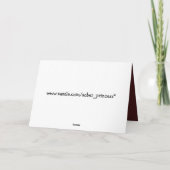 Trendy Retro Wenskaart van de Gematigdheid van Kaart (Achterkant)