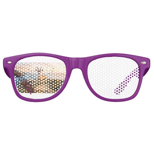 Trendy Retro Zonnebril (Voorkant)