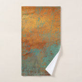 Trendy Rich Copper Patina Metallic Bad Handdoek (Handdoek)