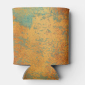 Trendy Rich Copper Patina Metallic Blikjeskoeler (Achterkant)