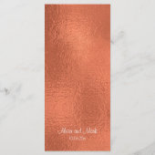 Trendy rijke en kleurrijke Menu Kaart (Achterkant)