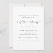 Trendy Ring Hart Toekomst Mrs Vrijgezellenfeest Kaart (Voorkant)