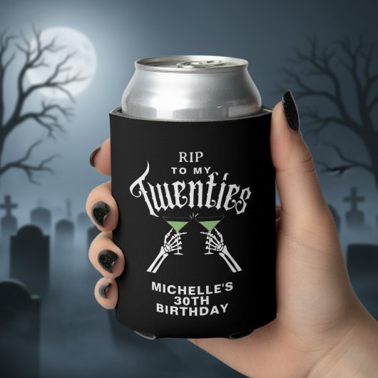 Trendy RIP voor mijn 20ste verjaardagsfeestje Blikjeskoeler