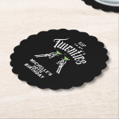 Trendy RIP voor mijn 20ste verjaardagsfeestje Kartonnen Onderzetters (Gekanteld)