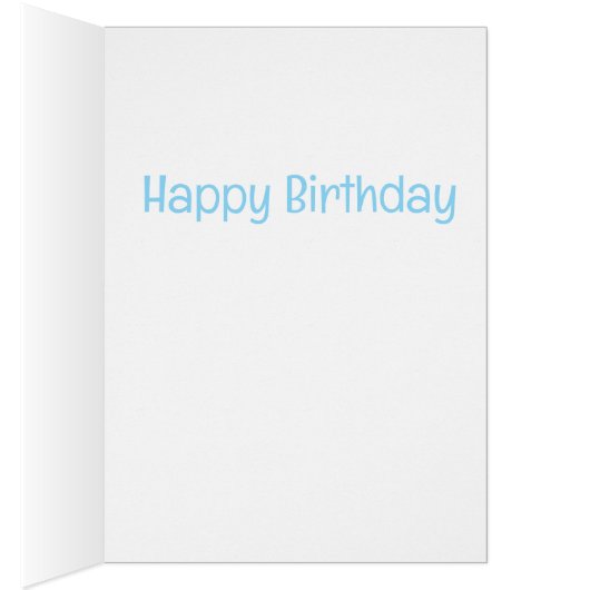 Trendy Rocket Ship Wenskaart (Binnen (Rechts))