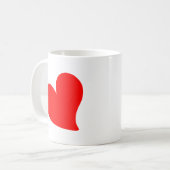 TRENDY RODE HART VALENTIJN DAG KOFFIEMOK (Voorkant links)