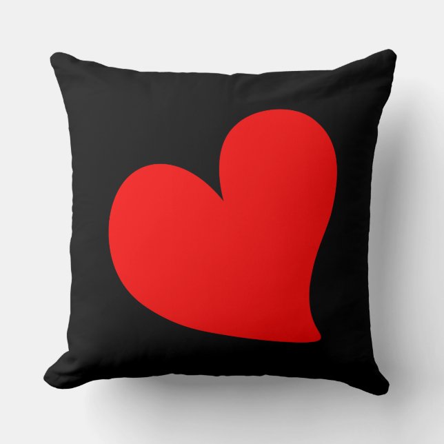 TRENDY RODE HART VALENTIJN DAG KUSSEN (Voorkant)