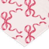 Trendy rode lintbogen tafelkleed (Gekanteld)