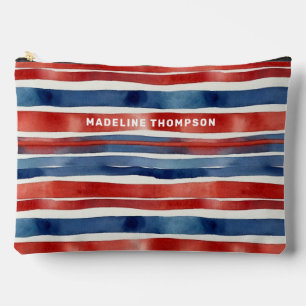 Trendy Rode Witte Blauwe Strepen Amerikaanse Water Etui