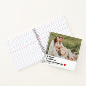 Trendy Romantic Quote | Valentijnse beste cadeautj Notitieboek (Binnen)