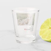 Trendy Romantic Quote | Valentijnse beste cadeautj Shot Glas (Achterkant)