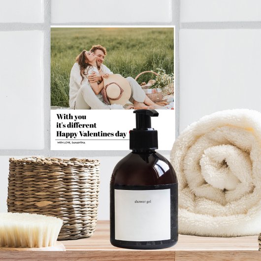 Trendy Romantic Quote | Valentijnse beste cadeautj Tegeltje