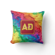 Trendy Romantisch Op Maat Gemaakt Kussen Verjaarda