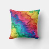 Trendy romantische aangepaste kussen verjaardagsca (Achterkant)