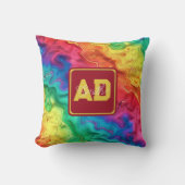 Trendy romantische aangepaste kussen verjaardagsca (Voorkant)