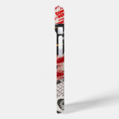 Trendy rood Hoesje (Achterkant / Links)