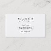 Trendy Rood Vintage / Stijlvol Leer Patroon Visitekaartje (Achterkant)