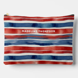Trendy Rood Wit Blauw Strepen Amerikaanse Waterver Etui
