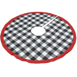 Trendy rood wit zwart houthakkers Buffalo ruitjesp Kerstboom Rok